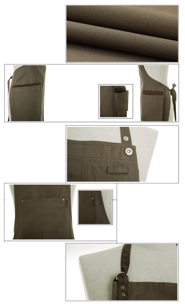 cotton canvas apron (1)