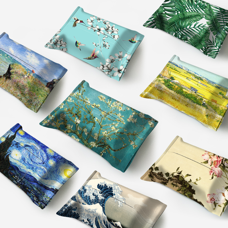 Cloth art tissue box Europe type contracted contemporary household sitting room bedroom originality paper towel box