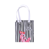 Custom luxury printed paper shopping bag with rope handle gift bag