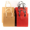 Cheap and high quality food recycled brown kraft paper bag with twisted handle