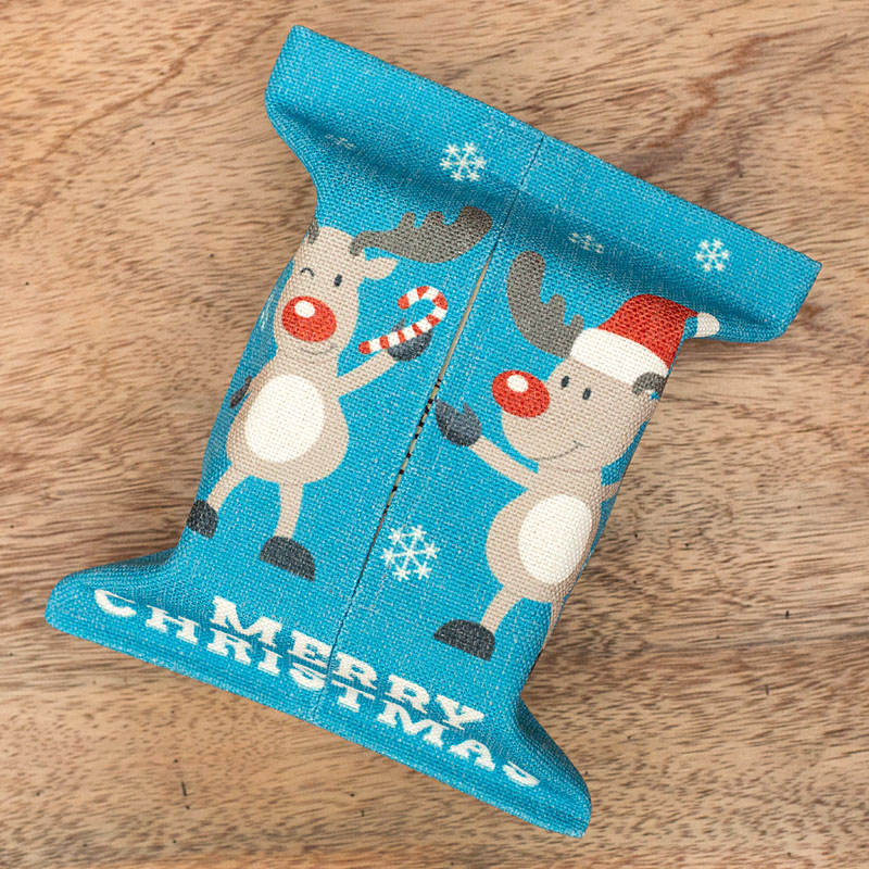 Full version Christmas printing ins style original design home garden household tablecloth linen tissue box