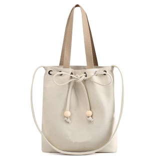 Reasonable price promotion fashional canvas tote shoulder bag wholesale