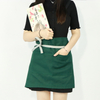 Environmental protection breathable fashion ultra-short sexy ladies cotton apron custom wholesale