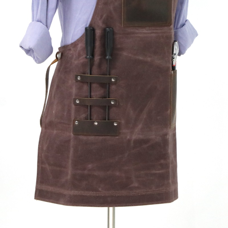 waxed canvas apron (8) waxed canvas apron (8)