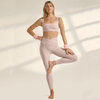 High quality custom logo fitness yoga wear high waist sexy design sports yoga suits for women 