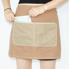 Professional Custom Polyester Cotton Canvas Classic Fashion Khaki Half-length Work Apron