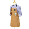 Factory Wholesale Waterproof Leather Material Multifunction Outdoor BBQ Apron