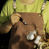 Wear-resistant Thicken Industrial Canvas Apron for Professional Worker