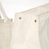 Simple business unisex classic tote bag recyclable bulk canvas bag with logo custom