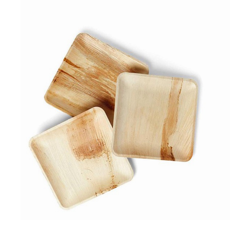 New Material Disposable Biodegradable Palm Leaf Plates, Bowl, Tray, Dishes for Wholesale