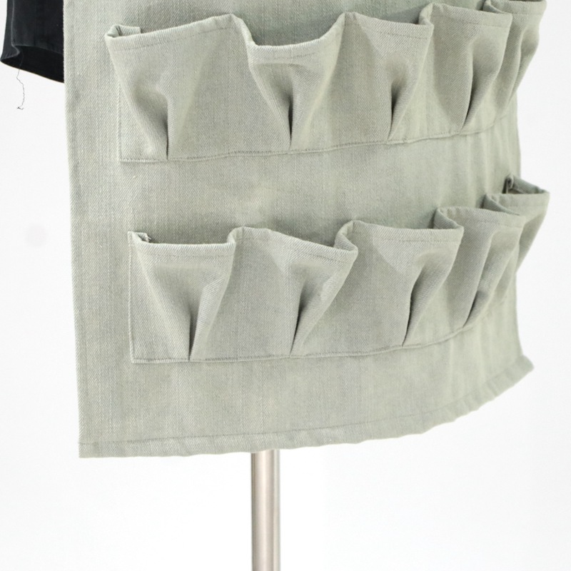 Factory Custom Farm Dedicated Polyester-cotton Egg Collection Apron