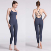 Wholesale Fashional One Piece Yoga Wear Women's Active High Waist Hip Lifting Workout Sets 