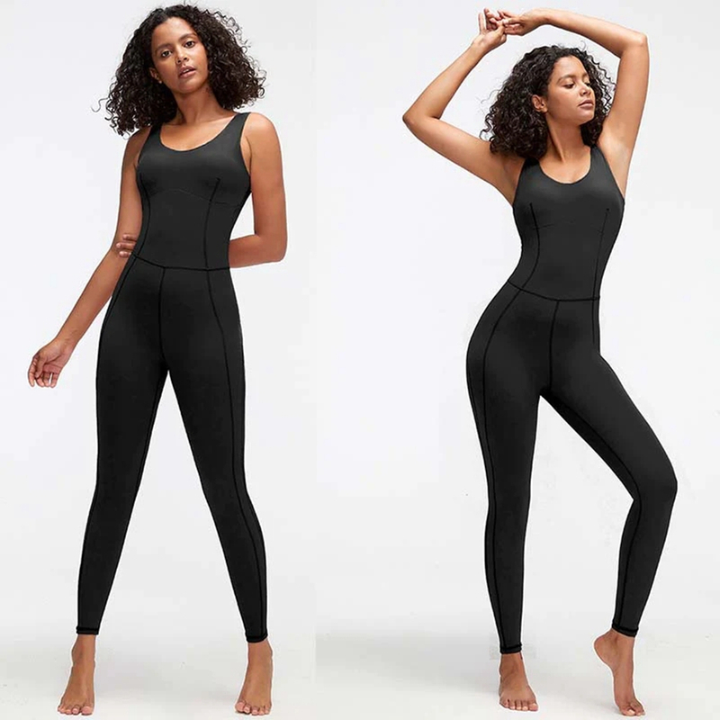 Wholesale custom breathable quick dry high waist sports yoga sets fitness workout yoga bodysuits for women 
