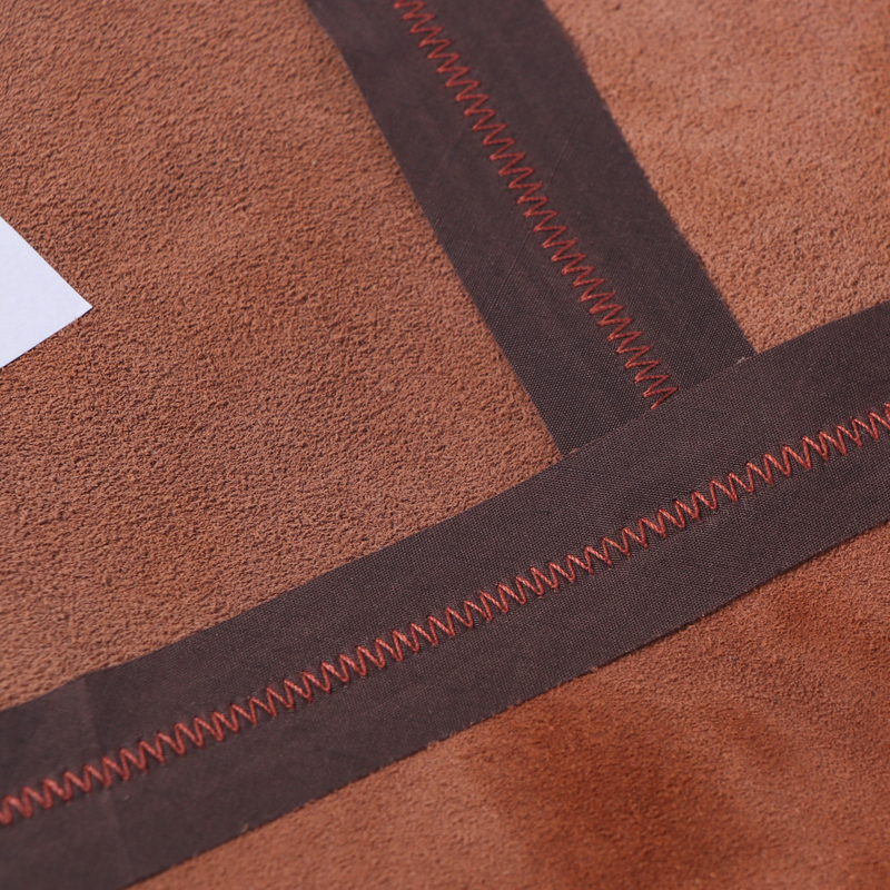 Fashion Leather Apron New Style Hot Selling Splicing Genuine Leather Apron with Straps for Working 