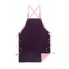 Flower gardening design work apron multi colors twill canvas double side apron cotton canvas kitchen apron
