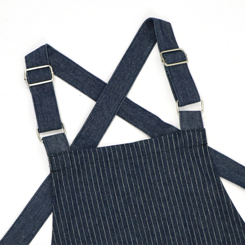 stripe canvas apron (2)