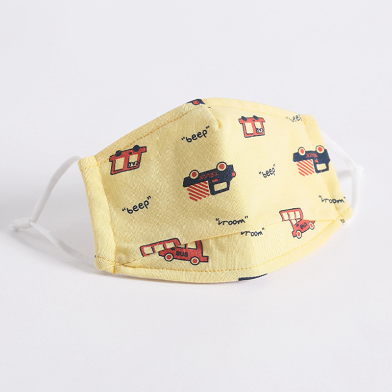 Infant cotton masks 2020 spring and summer thin car pattern stylish and beautiful