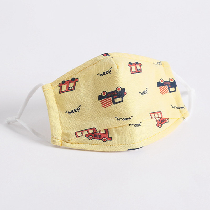 Infant cotton masks 2020 spring and summer thin car pattern stylish and beautiful