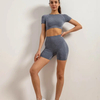 Custom Sports Gym Fitness Yoga Sets Butt Lift 2 Piece Activewear Fitness Workout Yoga Sport Bodysuit For Women