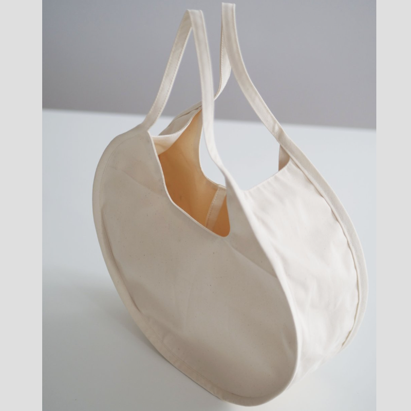  Round Bag With A Pouch Fashion Handbag Women Casual Canvas Bag Eco-friendly bags