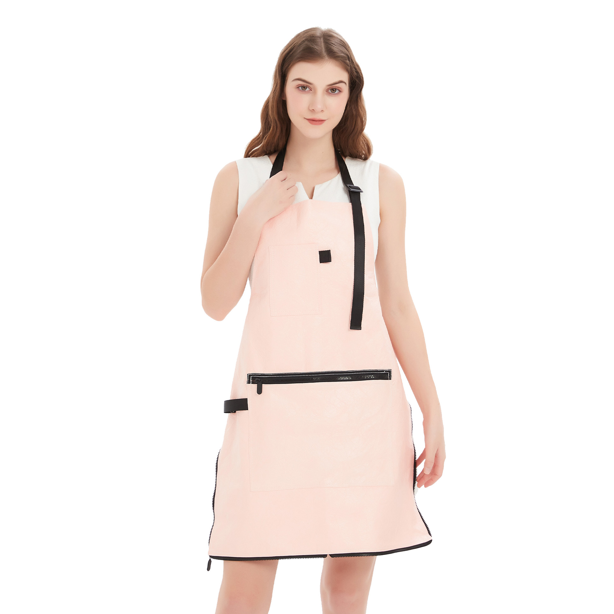 Tyvek Chef Aprons - Cross Back&Adjustable Dupont Paper Apron for Men And Women With Pockets