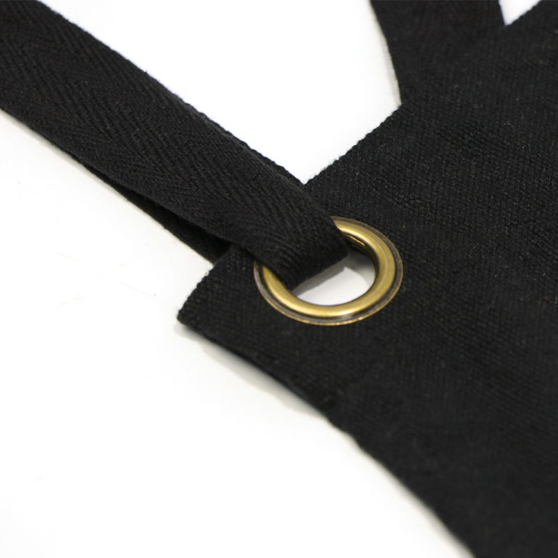 black kitchen apron (1)