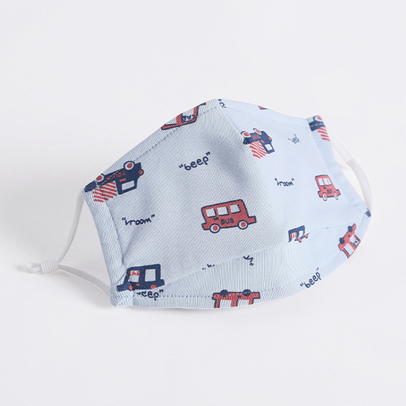 Infant cotton masks 2020 spring and summer thin car pattern stylish and beautiful