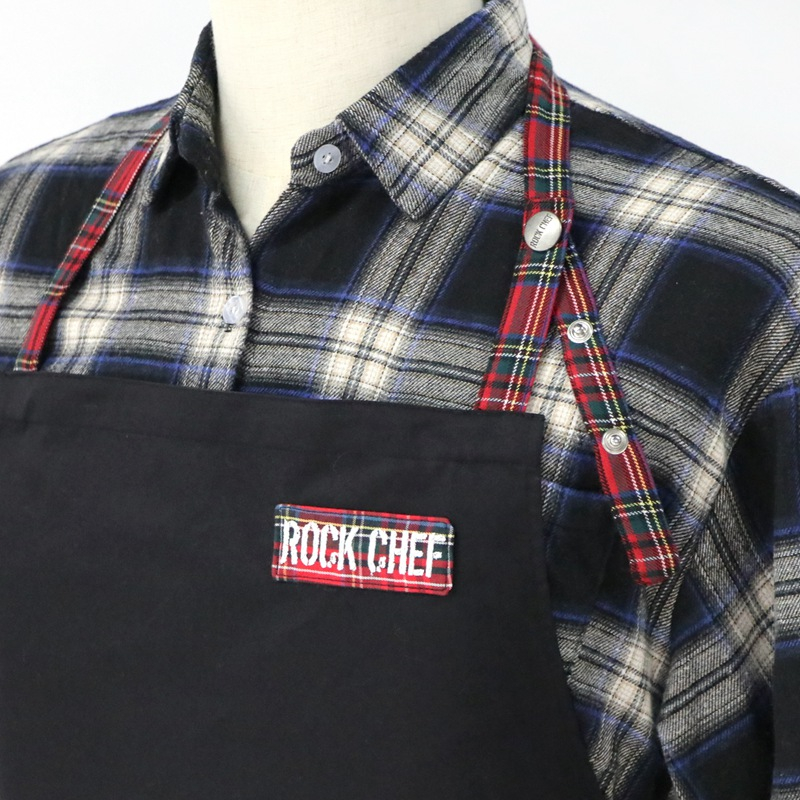 Long Black Cotton Apron Factory Wholesale Multifunctional Canvas Kitchen Cooking Apron Design