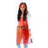 Custom Fashion Clear Plastic Sexy Transparent Waterproof Oilproof TPU Apron for Salon 