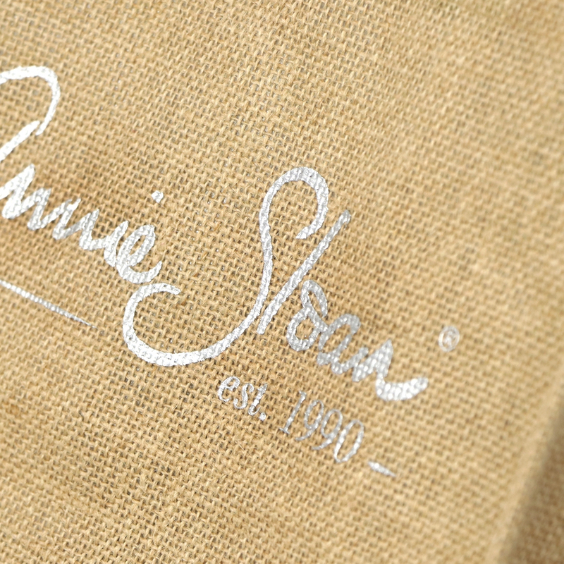 Natural eco friendly breathable strong durable load bearing 20kg linen tote bag for wholesale