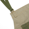 Factory profession custom polyester cotton canvas apron kitchen cooking and barista apron