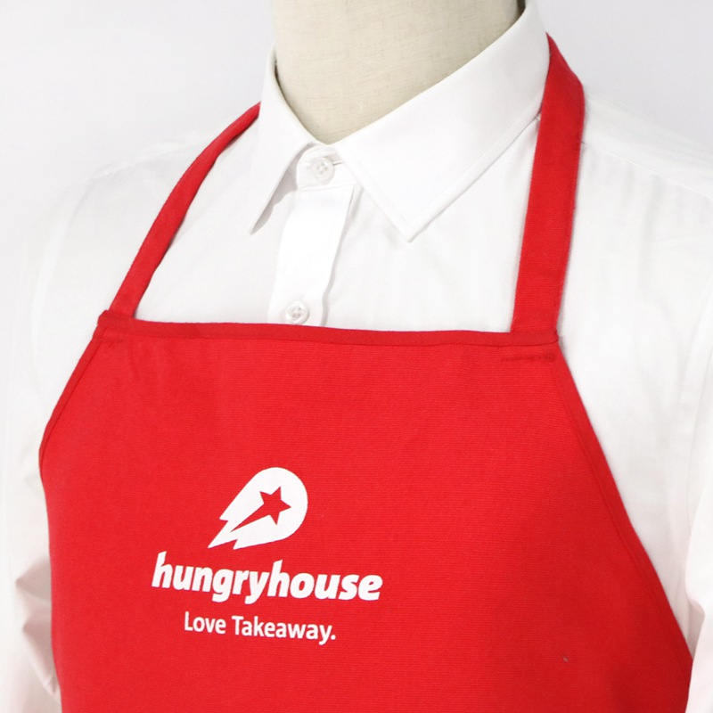 Factory Direct Supply Offset Printing Logo Polyester Cotton Apron From China Supplier