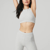 Promotional Seamless Yoga Wear Sets Fitness Gym Leggings Sports Tights Athletic Workout Clothes Set