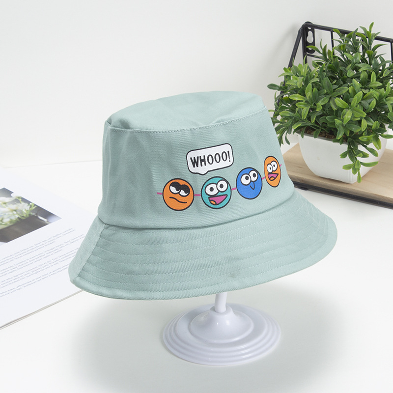 OEM/ODM Children's Hat Baby Casual Fisherman Hat Men And Women Unisex Sun Hat LOGO Custom Cartoon Hat for Kids