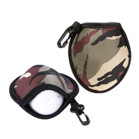 Custom logo camouflage pattern Neoprene golf bag Portable Travel samll Neoprene zipper pouch
