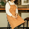 Waterproof polyester cotton customized apron for kitchen or coffee shop or bar with competitive price
