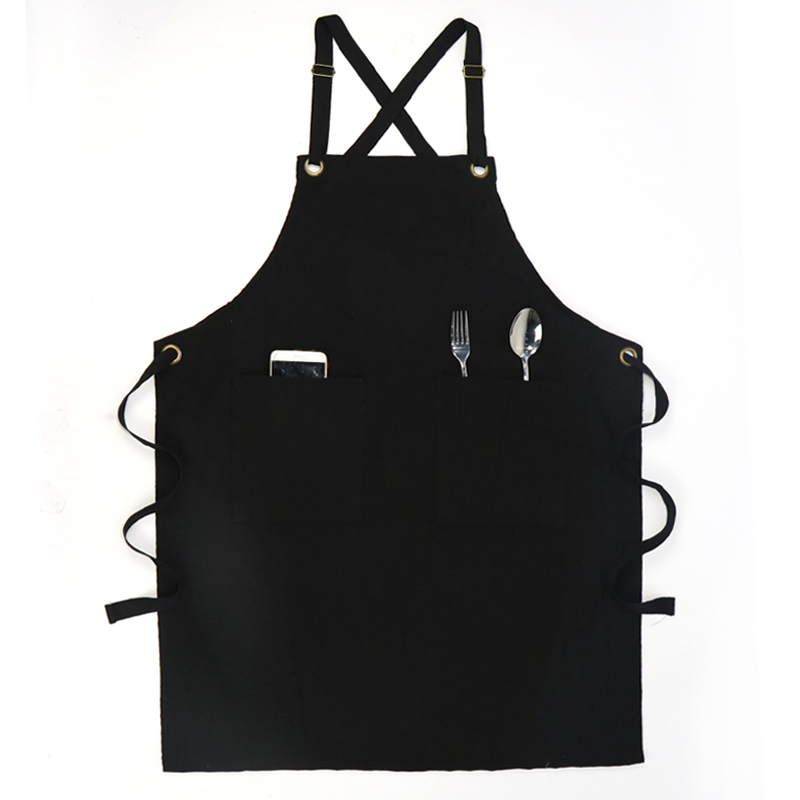 black kitchen apron (2)