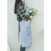 68*86 cm customized polyester cotton denim apron for restaurant kitchen work