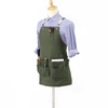 Factory Professional Wholesale Custom Multi-tool Pockets Design Cotton Work Apron