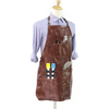 Multifunction High Quality Waterproof Fabric Pu Leather Bbq Apron for Men