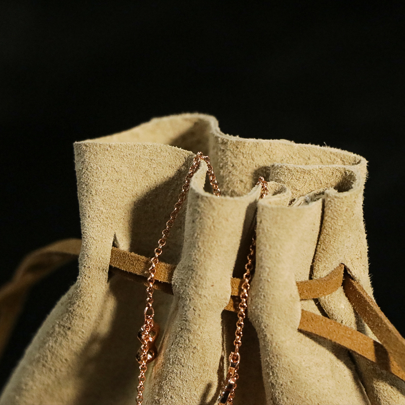 Factory Custom Microfiber Suede Gift Drawstring Bag for Jewelry And Watch Package