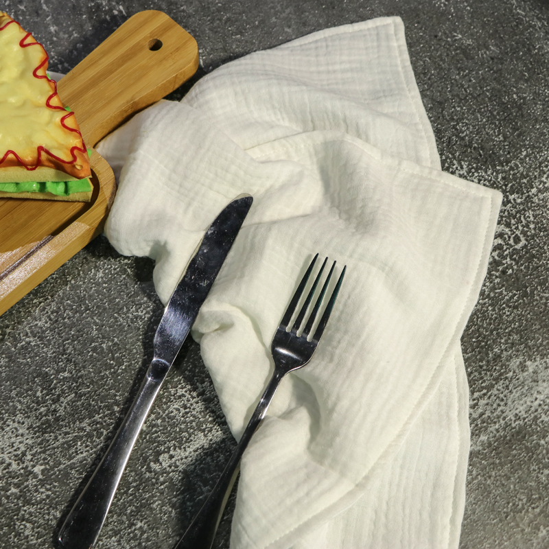 Wholesale Factory Custom Soft And Comfortable New Style Cotton Yarn Napkins for Dinner Or Activity 