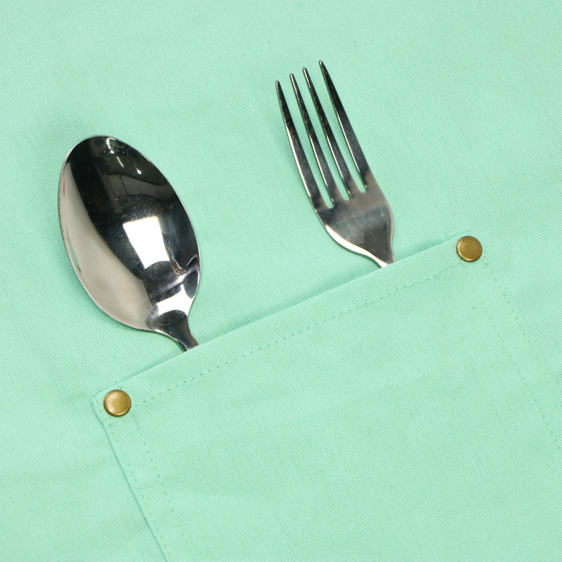 Various color design double-sided aprons for beauty salon for women