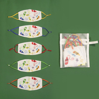 Factroy wholesale new product cartoon printed cute cotton mask for kids or youngster