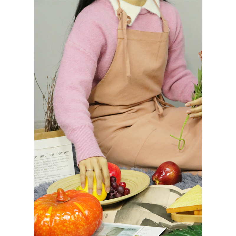 cotton linen apron (3)