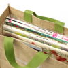 Natural eco friendly breathable strong durable load bearing 20kg linen tote bag for wholesale