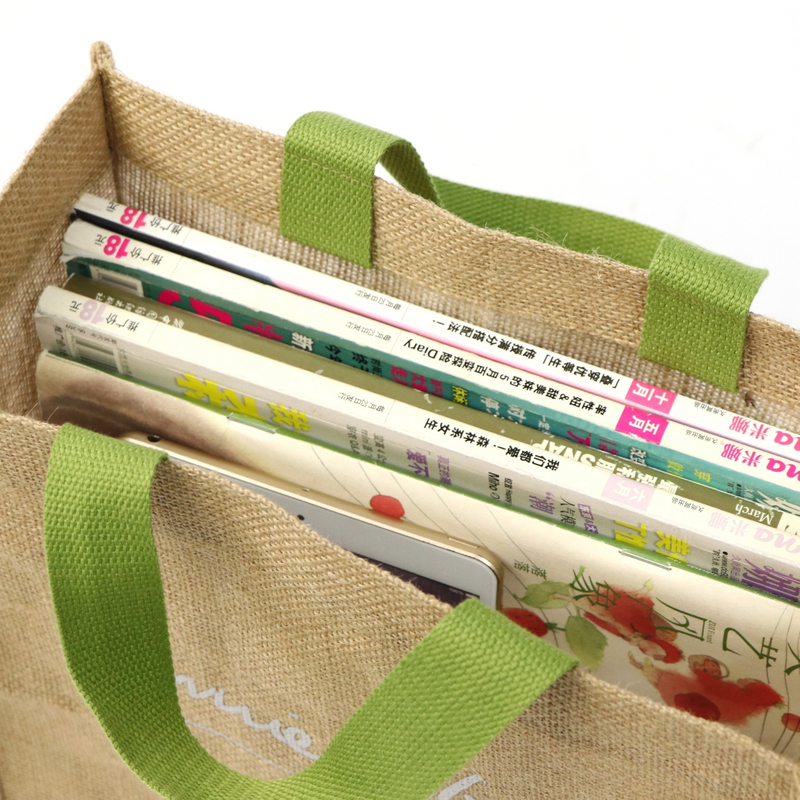 Natural eco friendly breathable strong durable load bearing 20kg linen tote bag for wholesale