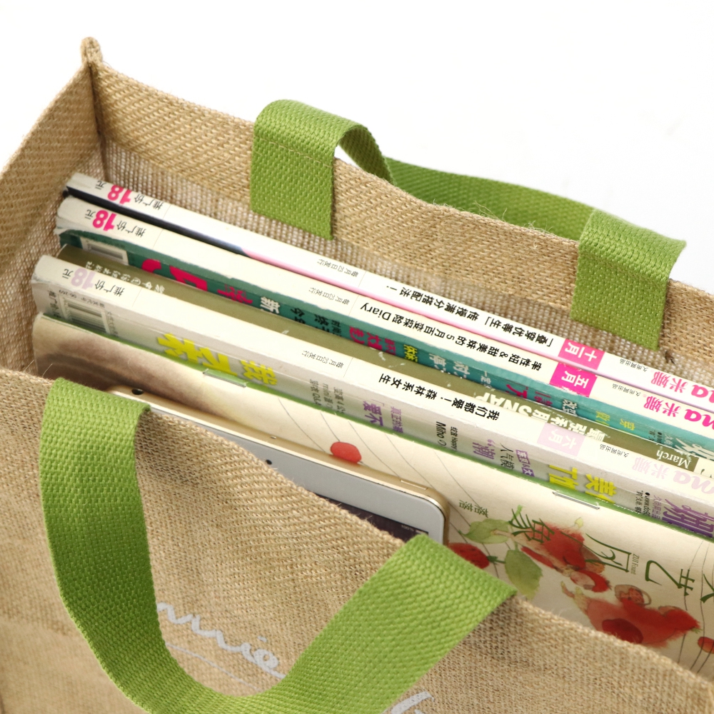 Natural eco friendly breathable strong durable load bearing 20kg linen tote bag for wholesale