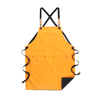 Flower gardening design work apron multi colors twill canvas double side apron cotton canvas kitchen apron