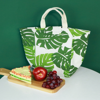 Factory Direct Supply Customized Recyclable Canvas Insulation Bag with Various Style Printing